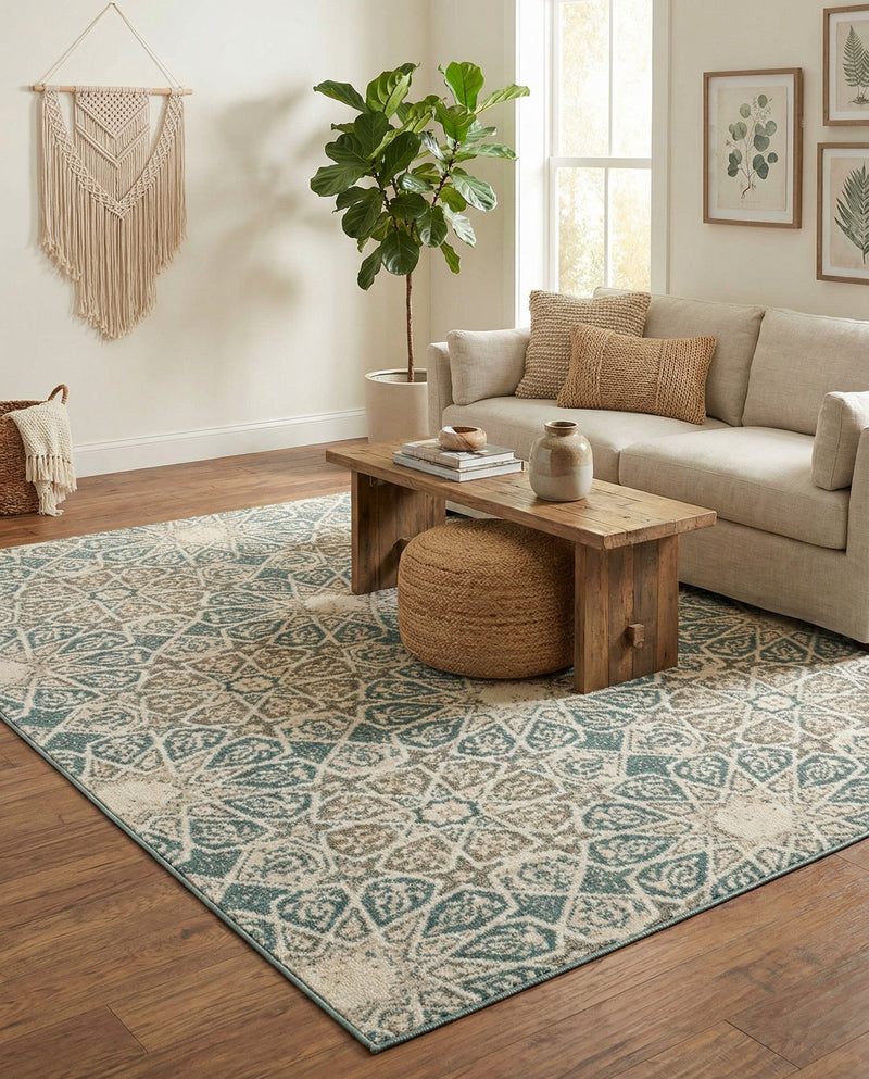 Gobi Sands Collection Area Rug -  UlanBuh Rectangle Multi  lifestyle 10