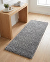 Plush Oasis Collection Area Rug - Serenity (Cloud Gray) Runner Cloud Gray  lifestyle 97