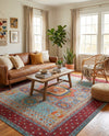 Bazaar Chic Collection Area Rug -  Nador Square Multi  lifestyle 49