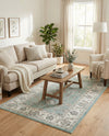 Adriana Terrace Collection Area Rug -  Positano (Aqua) Rectangle Aqua  lifestyle 19