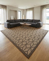 Sahara Sands Collection Area Rug -  Mut Square Natural  lifestyle 46