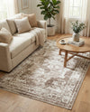 Riviera Elegance Collection Area Rug -  Menton (Beige) Rectangle Beige  lifestyle 36