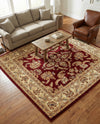 Jaipur Elegance Collection Area Rug -  Jantar Square Red  lifestyle 76