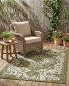 Urban Oasis Rugs Collection Area Rug -  Penthouse (Green) Rectangle Green  lifestyle 22