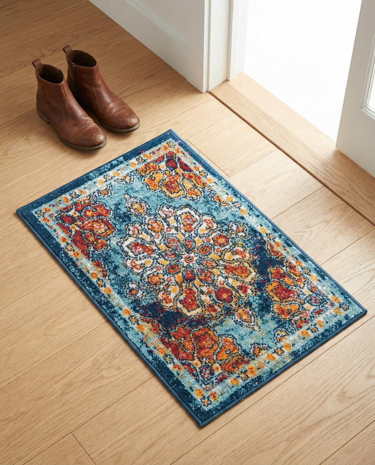 Beverly Grove Collection Area Rug - Melrose (Multi) Rectangle Multi  lifestyle 31