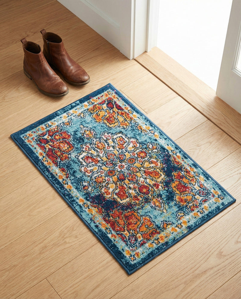 Beverly Grove Collection Area Rug - Melrose (Multi) Rectangle Multi  lifestyle 31