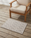 Savannah Pergola Collection Area Rug -  Pavilion (Light Gray) Rectangle Light Gray  lifestyle 6