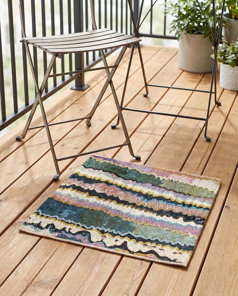 Urban Terrace Collection Area Rug -  Capri Rectangle Multi  lifestyle 19