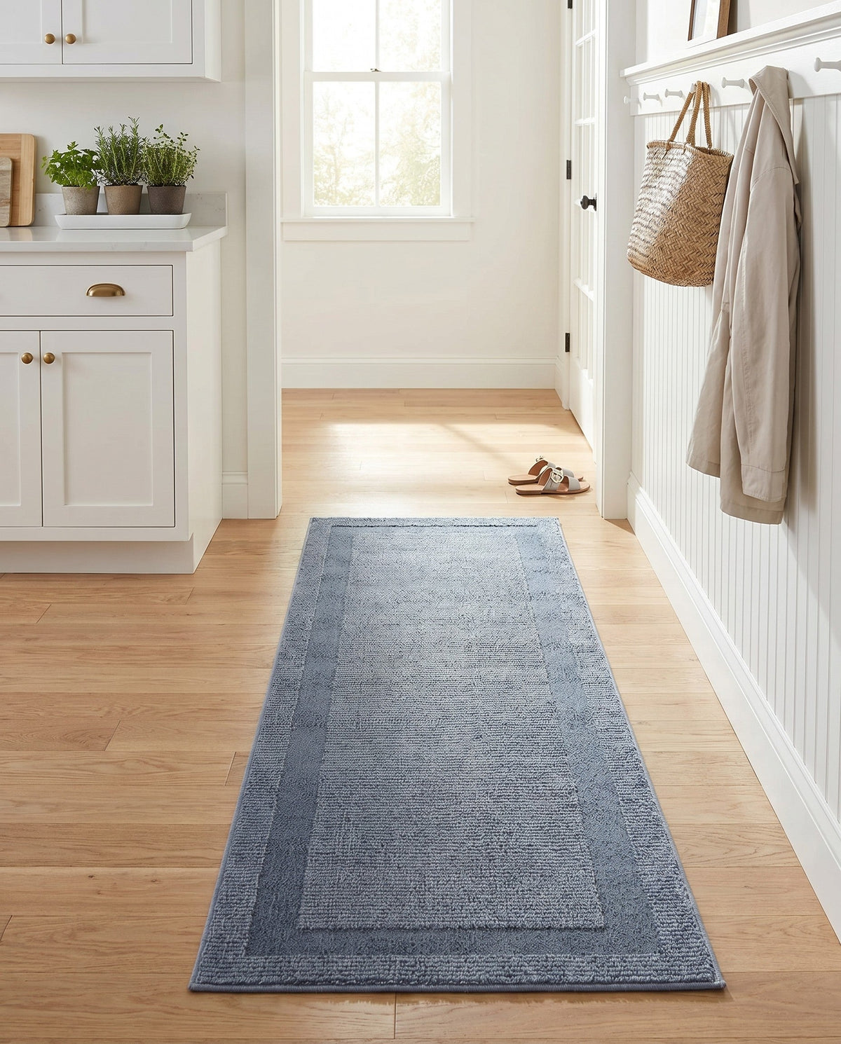 Haven Tapestry Collection Area Rug -  EmberHollow Runner Slate Blue  lifestyle 25