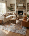 Mykonos Manor Collection Area Rug -  Paros Rectangle Mustard Yellow  lifestyle 13