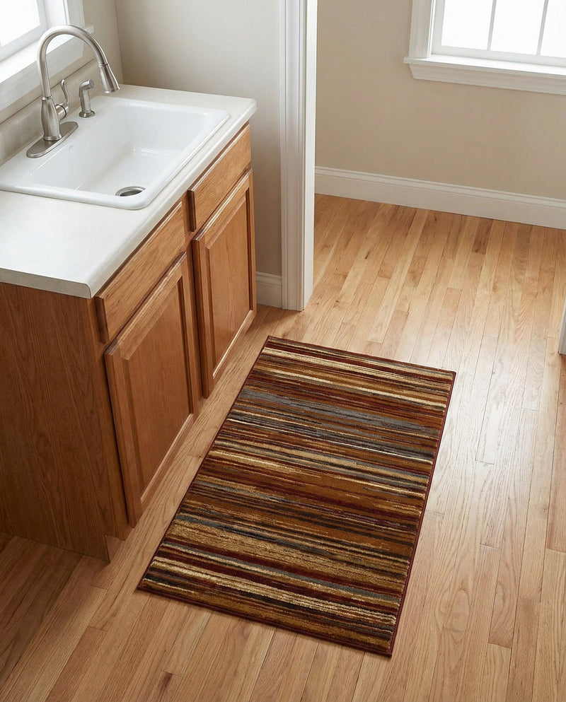 Bistro Lounge Collection Area Rug -  Americano Rectangle Beige  lifestyle 33