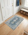 Coastal Haven Collection Area Rug -  Harborview Rectangle Navy Blue  lifestyle 48