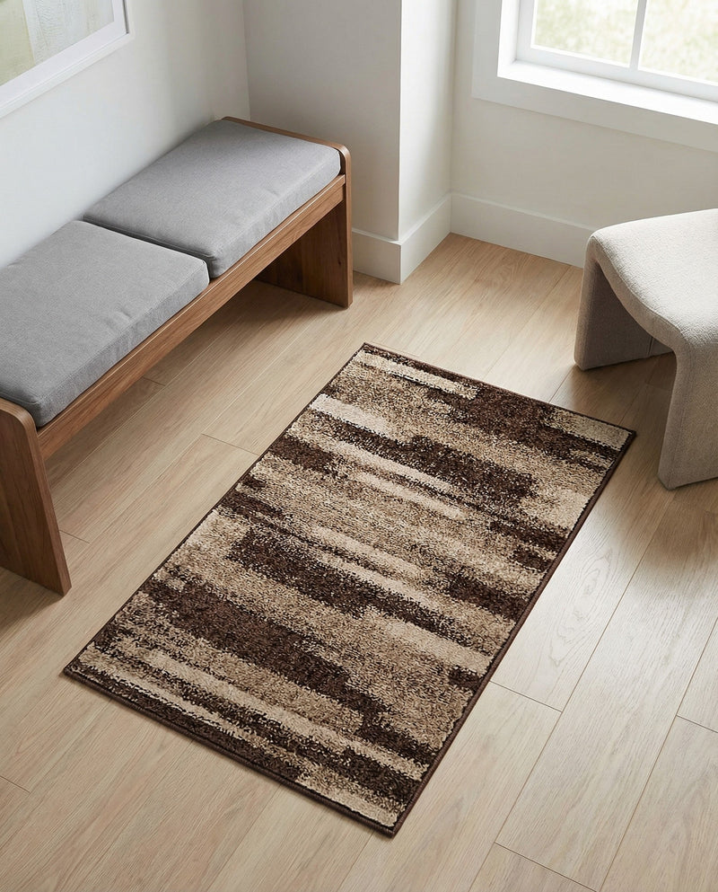 Autumn Meadow Collection Area Rug -  Duskridge Rectangle Brown  lifestyle 24