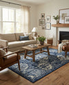 Horizon Collection Area Rug - Dawn Rectangle Blue  lifestyle 74