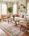 Arcadia Rugs Collection Area Rug -  Olympus Rectangle Pink  lifestyle 54