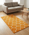 Trellis Mosaic Collection Area Rug -  Pergolatown (Orange) Rectangle Orange  lifestyle 7
