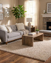 Alpine Plush Collection Area Rug -  Cortina (Linen) Square Linen  lifestyle 58