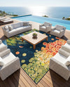 Seaside Haven Rugs Collection Area Rug -  Dunes Square Multi  lifestyle 26