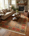 Ottoman Elegance Collection Area Rug -  Ephesus Rectangle Beige  lifestyle 51