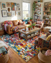 Venetian Elegance Collection Area Rug -  Sant'Erasmo Rectangle Multi  lifestyle 15