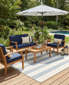 Urban Oasis Rugs Collection Area Rug -  District (Ivory) Square Ivory  lifestyle 45