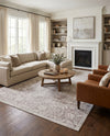 Cambridge Classics Collection Area Rug -  Magdalene (Gray) Rectangle Gray  lifestyle 10