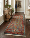 Persian Elegance Collection Area Rug -  Nain Runner Light Blue  lifestyle 24