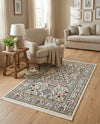 Persian Elegance Collection Area Rug -  Kerman (Ivory) Rectangle Ivory  lifestyle 3