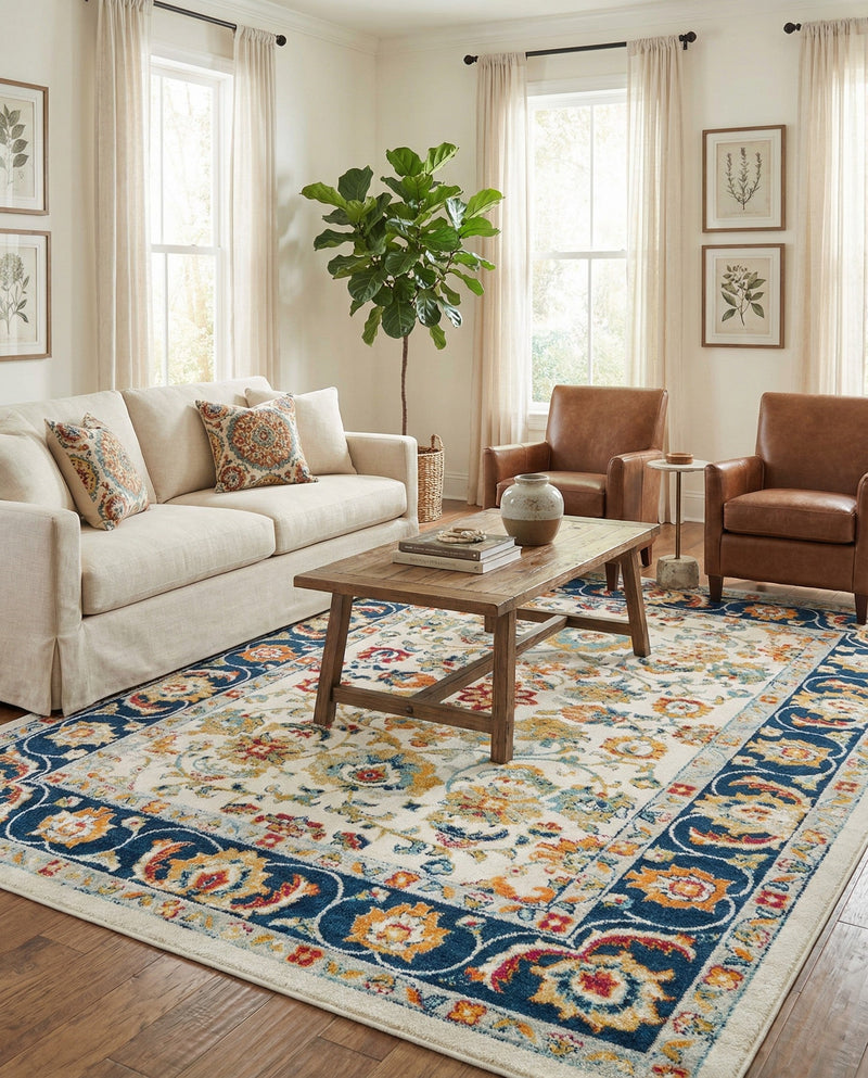 Adriana Terrace Collection Area Rug -  Positano (Multi) Rectangle Multi  lifestyle 19