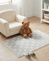 Wonder Tykes Collection Area Rug -  Mosaic Rectangle Cloud Gray  lifestyle 33