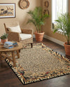Savannah Sojourn Collection Area Rug -  Moremi Rectangle Cream  lifestyle 18