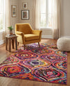Marrakesh Elegance Collection Area Rug -  Bahia Rectangle Multi  lifestyle 16