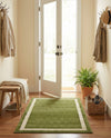 Studio Haven Collection Area Rug -  Alcove (Green) Rectangle Green  lifestyle 16