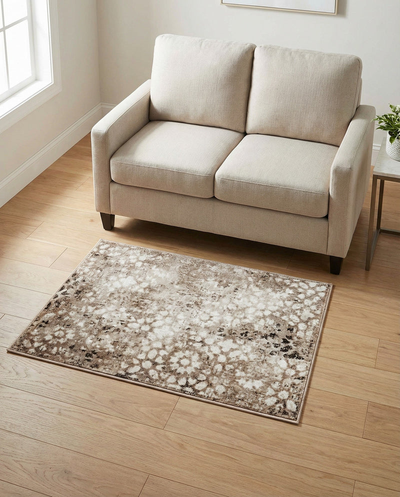 Riviera Elegance Collection Area Rug -  Vence Rectangle Brown  lifestyle 33
