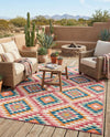 Mesa Oasis Rugs Collection Area Rug - Sedona Rectangle Multi  lifestyle 19
