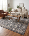 Cascade Range Collection Area Rug -  Shasta (Gray) Rectangle Gray  lifestyle 37
