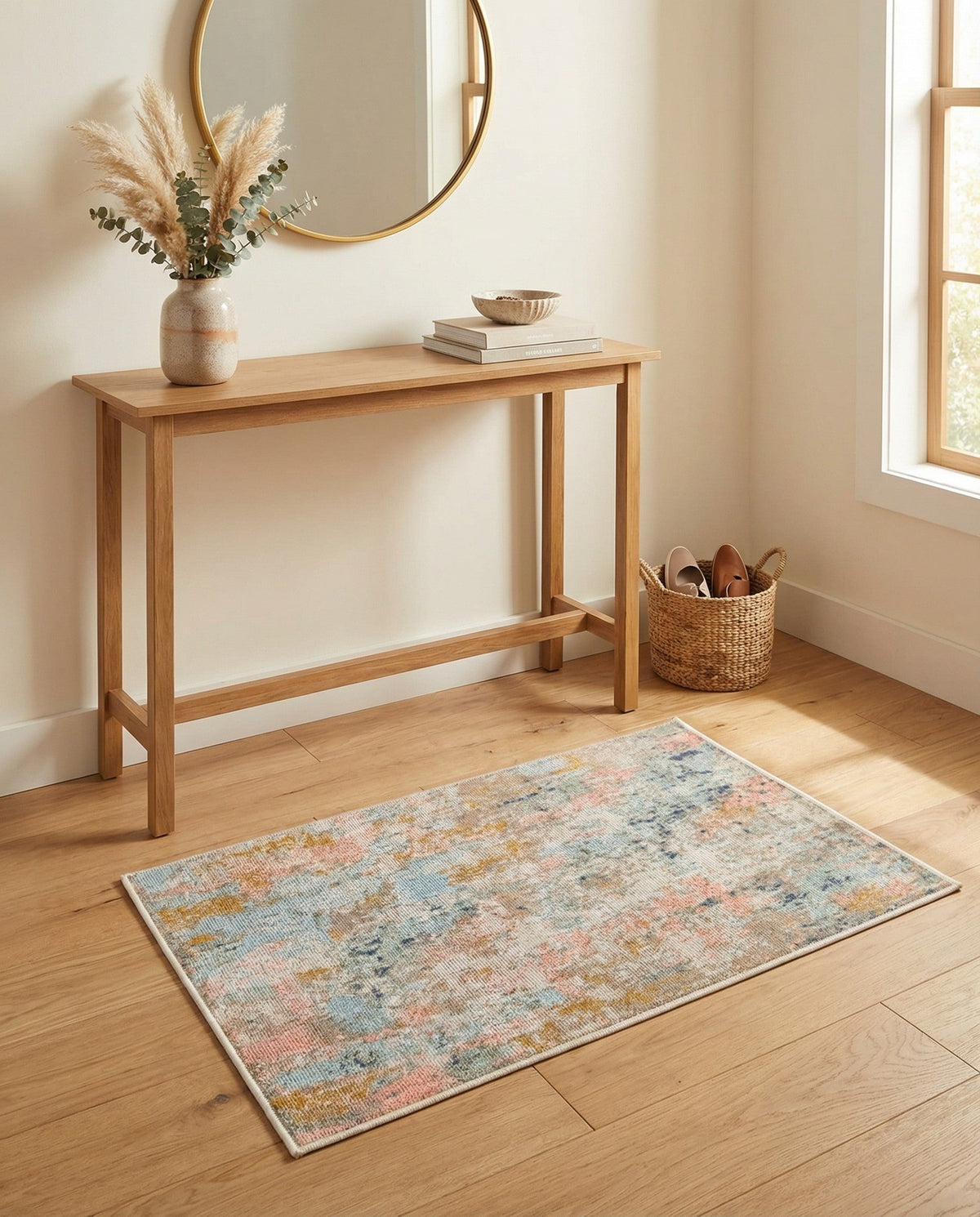Lagoon Oasis Collection Area Rug -  Seagrass Rectangle Multi  lifestyle 20