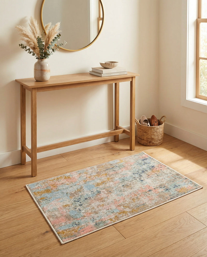 Lagoon Oasis Collection Area Rug -  Seagrass Rectangle Multi  lifestyle 20