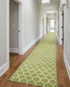 Lattice Gardens Collection Area Rug -  Bloomfield (Light Green) Runner Light Green  lifestyle 64