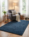 Alpine Plush Collection Area Rug -  Cortina (Marine Blue) Rectangle Marine Blue  lifestyle 23