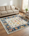 Adriana Terrace Collection Area Rug -  Positano (Multi) Square Multi  lifestyle 20
