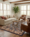 Eden Oasis Collection Area Rug -  Haven Rectangle Light Blue  lifestyle 16