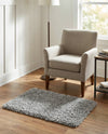 Alpine Plush Collection Area Rug - Verbier Rectangle LGrey  lifestyle 24