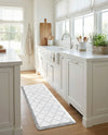 Cozy Mat Collection Area Rug -  Bliss Rectangle white Gray  lifestyle 12