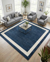 Studio Haven Collection Area Rug -  Alcove (Navy Blue) Square Navy Blue  lifestyle 58