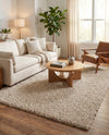 Alpine Plush Collection Area Rug -  Cortina (Linen) Rectangle Linen  lifestyle 14
