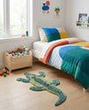 Whimsy Wonders Wool Collection Area Rug -  Bayou Rectangle Green  lifestyle 7