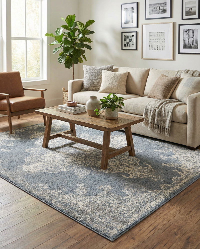 Gobi Sands Collection Area Rug -  Lop Rectangle Gray  lifestyle 16