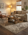 Gobi Sands Collection Area Rug -  Taklamakan Rectangle Beige  lifestyle 9