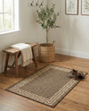 Sahara Sands Collection Area Rug -  Elephantine Rectangle Brown  lifestyle 14